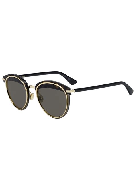 dior offset sunglasses|DIOR Offset1 Round Rimless Metal Sunglasses .